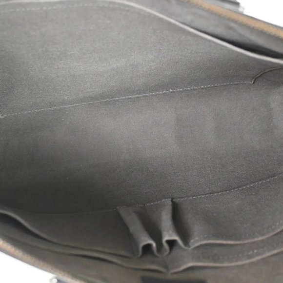 (D510) LOUIS VUITTON Porte Documents Jour 2Way Hand Bag Damier Infini BK - Picture 10 of 13